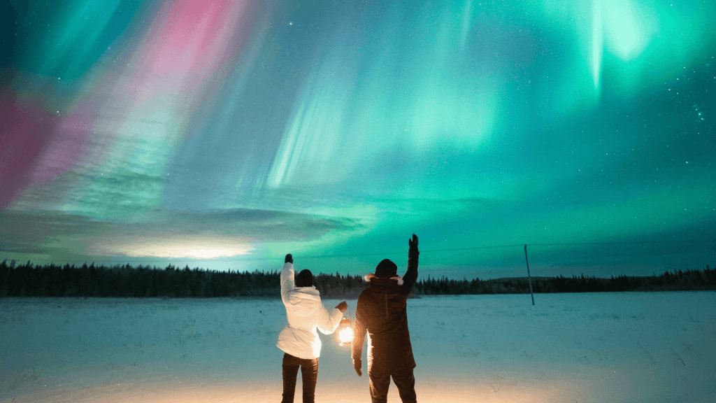 ¿En qué lugar es más probable ver auroras boreales?